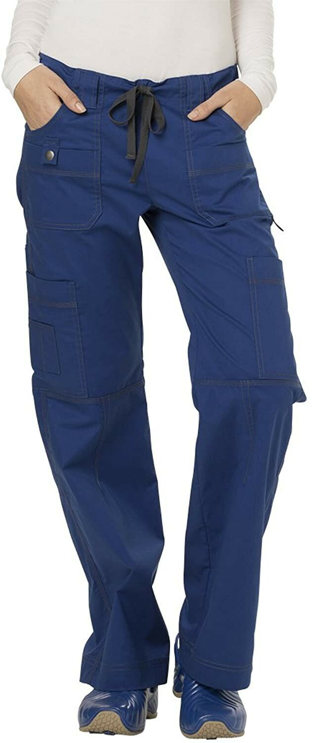 Dickies Women's GenFlex Cargo Scrubs Pant Contemporary Petite 3XL