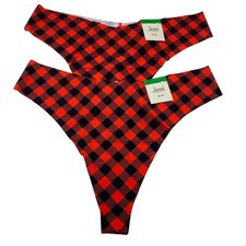 Jenni Seamless thong panties size Large buffa...