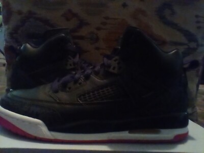 jordan kids shoes Pink and Black, pre-owned, Size 6 youth