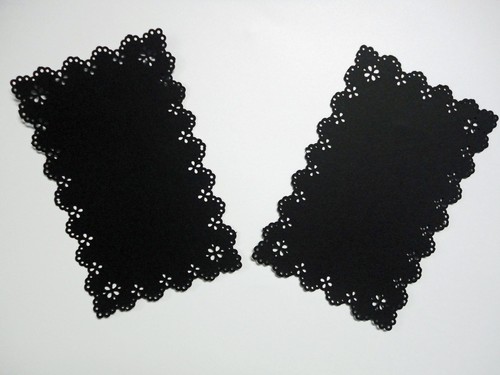 Card Toppers-Classic Black-Pkt 5 - Picture 2 of 2