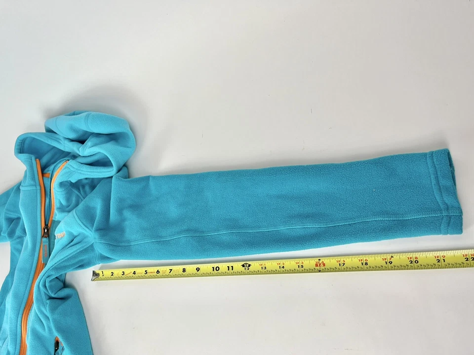 Chaqueta Suéter MARMOT Juvenil Niña Talla XL Polar Turquesa/Naranja Cremallera Frontal Foto 3 de 4