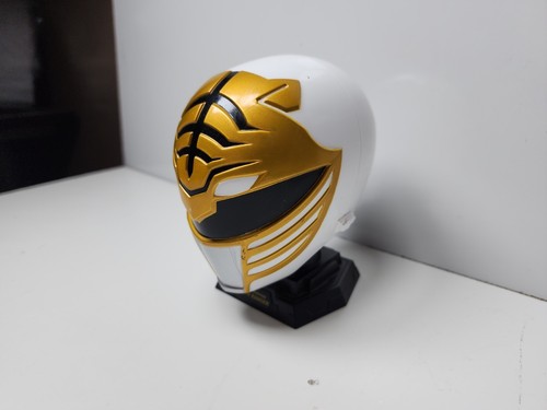 Power Rangers Legacy Mighty Morphin White Ranger Helmet Mini 1:4 Tommy OOP - Picture 3 of 11