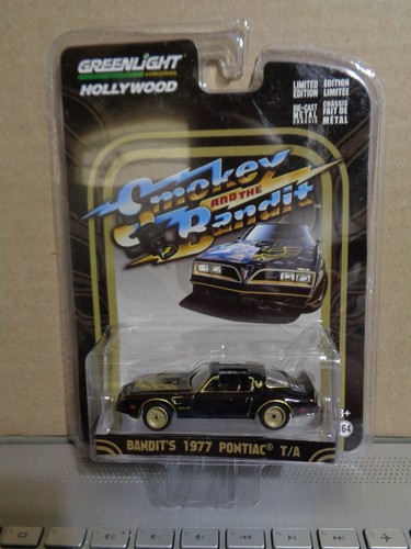 Greenlight 1/64 Hollywood Smokey and The Bandit 1977 Pontiac Trans Am 44710-A