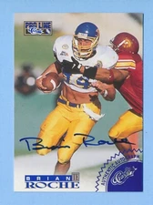 Brian Roche - 1996 Classic Pro Line Autograph - San Jose State - Auto Signed