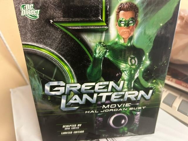 DC Direct Green Lantern Movie Hal Jordan Bust Limited Edition Statue /5000