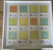 my first year photo frame