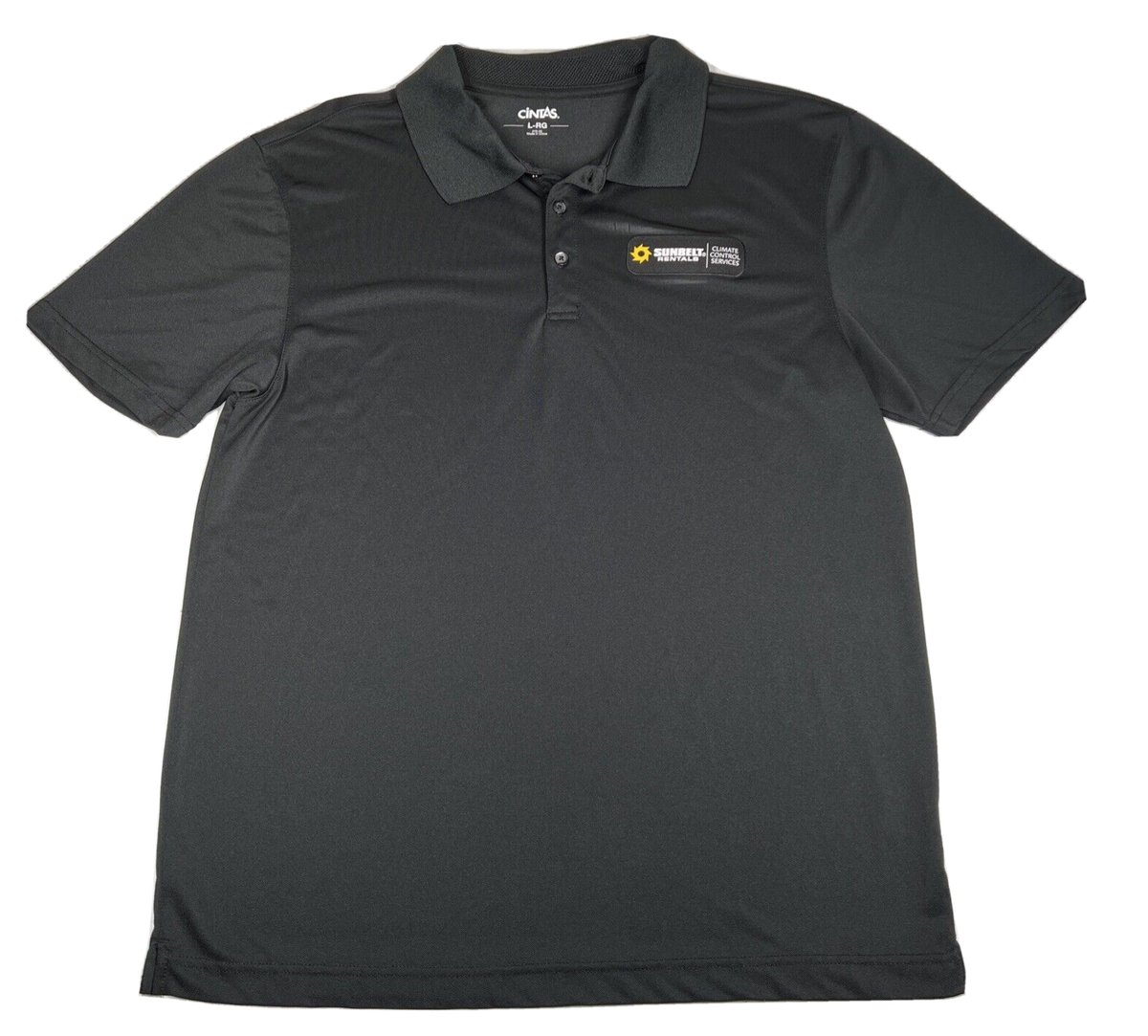 Sunbelt Rentals Polo Shirt Employee Uniform Mens LARGE Climate