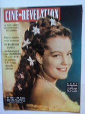CINE-REVELATION n°106 /  1956 ROMY SCHNEIDER,  Poster GINA LOLLOBRIGIDA, NEUF