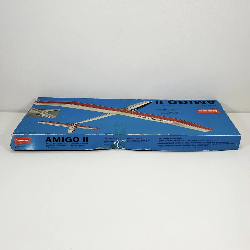 Vintage GRAUPNER Amigo II 4219 Model Plane Kit 2000mm Wingspan - NEW & BOXED - Image 4 of 4
