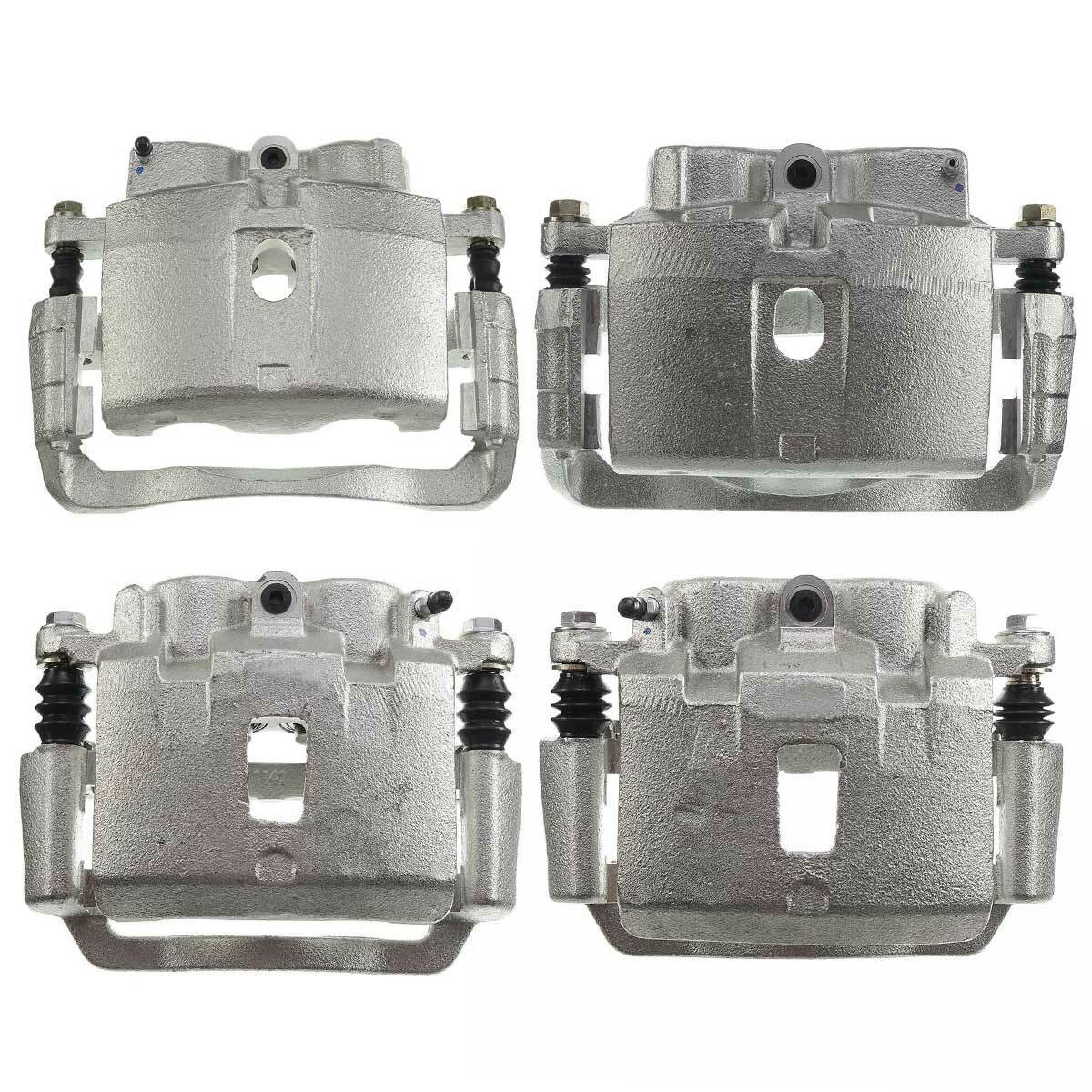 4x Front & Rear Brake Calipers w/ Bracket for GMC Savana Chevy Express