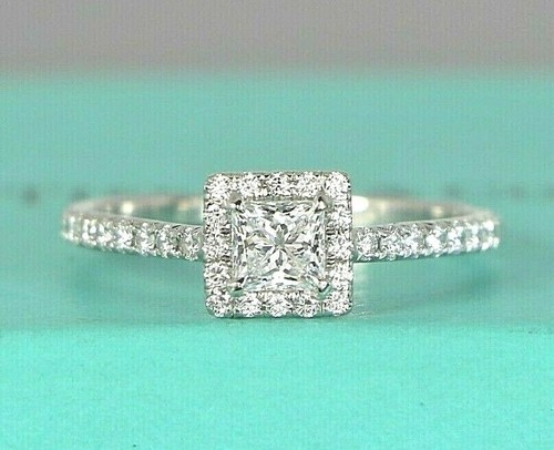 $5,500 Tiffany \u0026 Co Soleste 0.34ct 