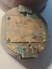 SMS Hildebrand Battleship Herwarth Schmidt WWI German brass compass