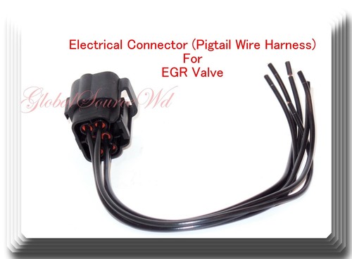 Electrical Connector (Pigtail Wire Harness) for EGR Valve EGV913 Fits Mitsubishi - Picture 2 of 2