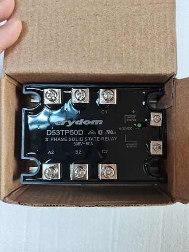 1PC New CRYDOM D53TP50D Solid State Relays In Box Free Shipping - Picture 2 of 4