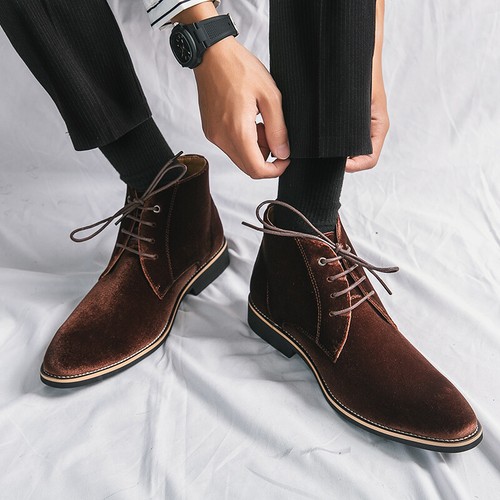 Ankle Boots Business Shoes Lace 