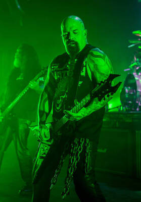 Tom Araya and Kerry King of SLAYER perform at The Fillmore Detroit- Old Photo 1