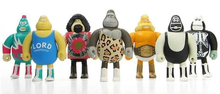 その他 JAMES JARVIS  AMOS TOY James Jarvis / Amos Toy In-Crowd ICWF Vinyl Figure Set of 7 | eBay