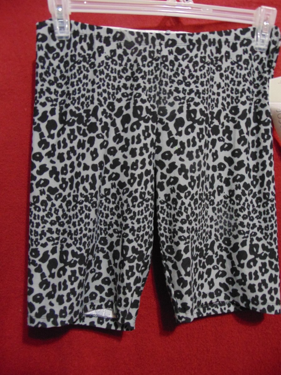 Animal Print Biker Black And White Leopard Biker Shorts Forever 21
