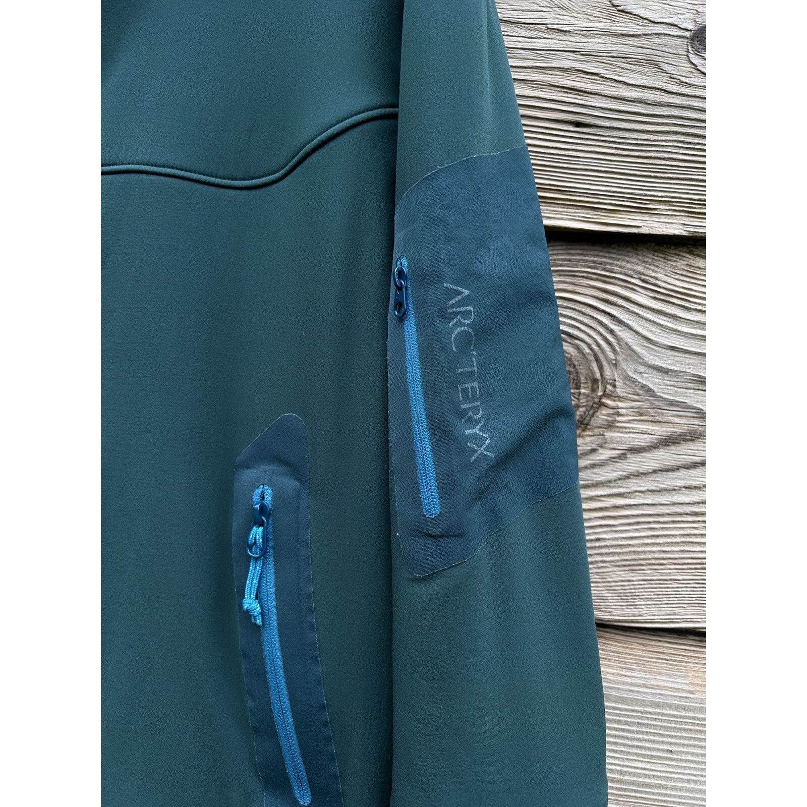 ARC'TERYX Giacca Polartec Vintage Arc’Teryx Hyllus Felpa con Cappuccio in Pile Taglia M