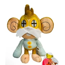 Doctor - Super Monkey Ball Game Stuffed Animal Plush Toy 9” New