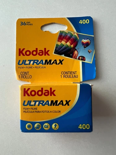 Kodak UltraMax 400 ISO, 36 Exp. 35mm Film 1 Roll Exp July 25
