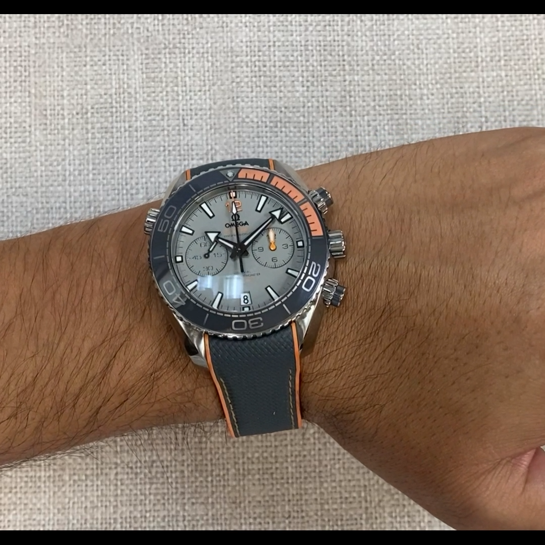 Omega Seamaster Planet Ocean Chronograph Titanium Watch B/P 215.92
