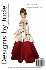 Erinnerungen Puppe Kleidung Nähen Muster Für 65cm Iplehouse 1/3 Eid Puppen