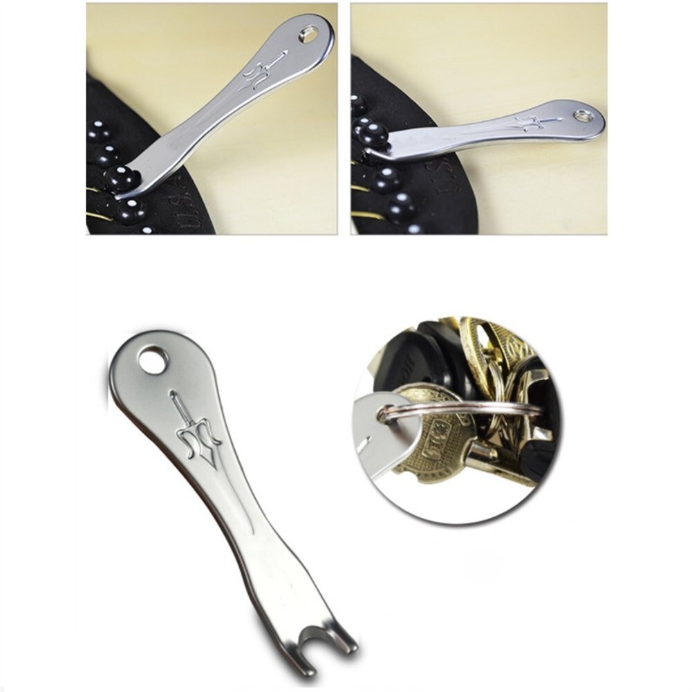 Efficient Acoustic Folk Guitar Bridge Pin Removal Tool with Metal