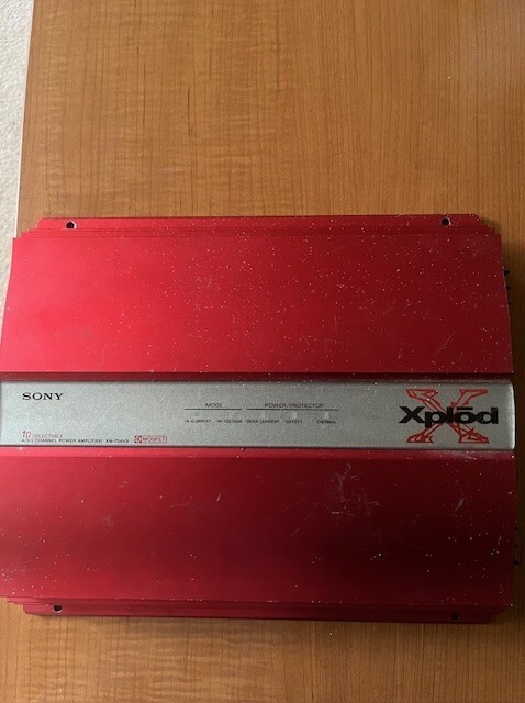 Sony Xplod XM-2252HX Amplifier 4/3/2 Channel MOSFET | eBay