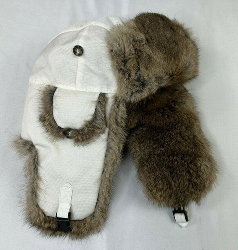 Mad Bomber Rabbit Fur Trapper Hat Ear 