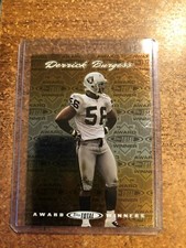 2006 Topps Total Football Award Winners # AW7 Derrick Burgess Sack Leader