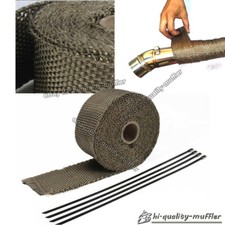 50 Ft 2 Exhaust Header Turbo Manifold Pipe Lava Heat Shield Wrap Tape