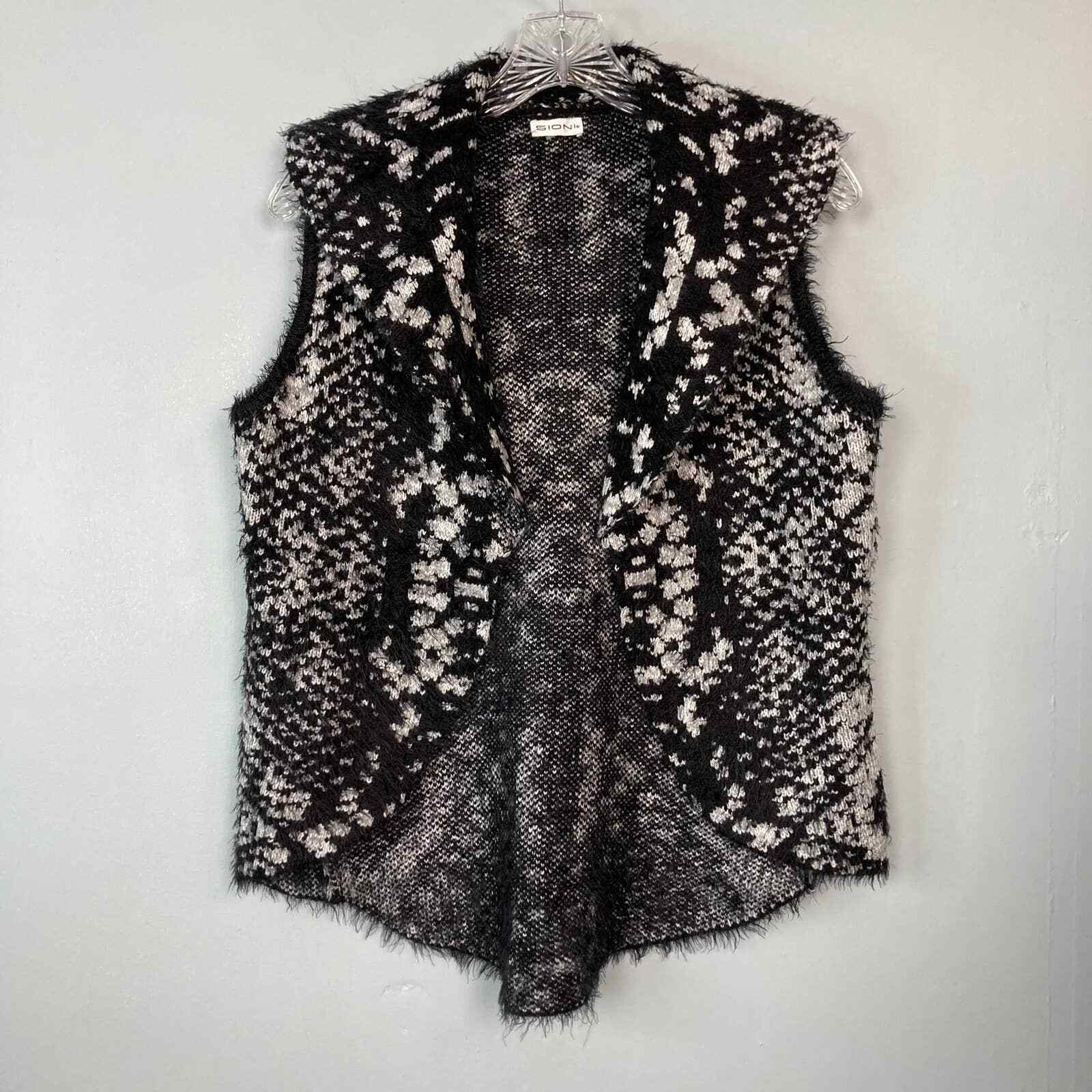 Sioni Black Gray Snakeskin Python Patterned Eyela… - image 12