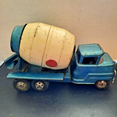 Vintage Blue Structo Ready Mix Concrete Mixer Cement Truck | eBay