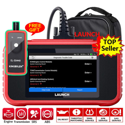 LAUNCH CRP129E OBD2 Scanner ABS SRS Car Diagnostic Tool EPB SAS TPMS Code Reader