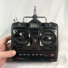 HITEC PRISM 7 P7-AIRF PCM / PPM 3 MODEL 7 CHANNEL TRANSMITTER Untested *READ*