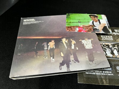 Superjunior The 4th Album CD +Card (SM 2010) K-POP Korean Boy Band