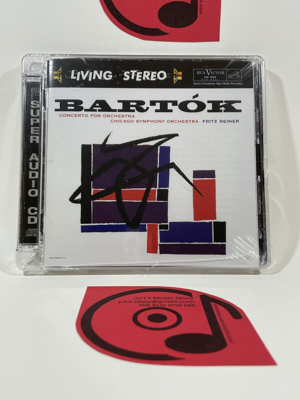 Bartok - Concerto for Orchestra - CSO Reiner - SACD Super Audio CD Hybrid SEALED