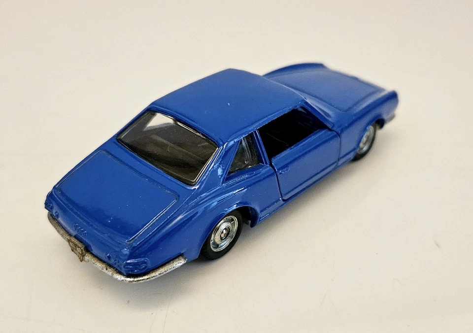 POLITOYS EXPORT 550 GHIA V. 280  - 1/43 - BLUE FRANCIA - Immagine 3 di 4