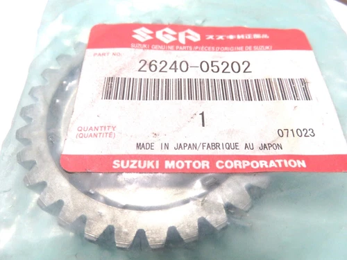 GEAR, KICK STARTER DRIVE