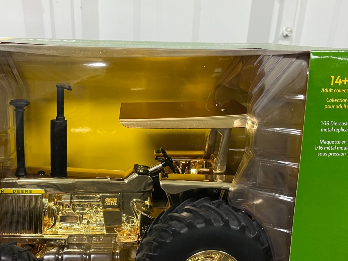 John Deere 4620 Tractor 50th Anniversary 1:16 Ertl GOLD Chase 1 of