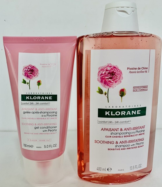 Klorane Soothing & AntiIrritating Shampoo with Peony Extract 400ml eBay