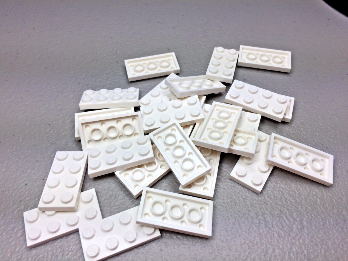 LEGO White 2x4 Plates LOT OF 25 - NEW - 3020 | eBay