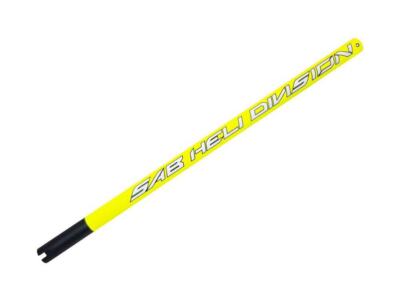 25mm Aluminium Tail Boom Yellow - RAW 500 : H1767-S