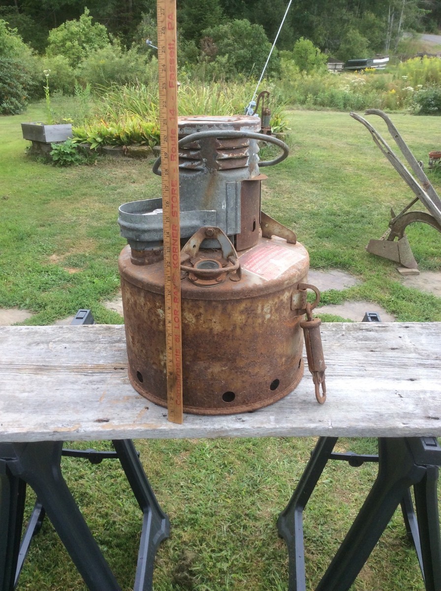 Vintage RARE Preco Railroad Refrigerator Car Heater, Wabash  Salvaged