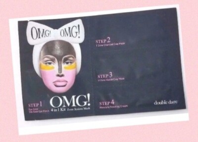 Lot Of 2 OMG! 4-in-1 Zone System Mask New
