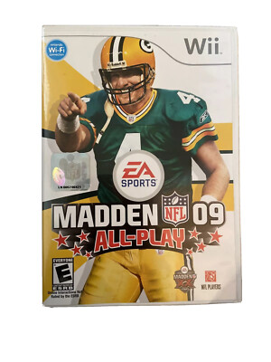 Brand New Madden NFL 09: All-Play (Nintendo Wii, 2008) 14633155457| eBay