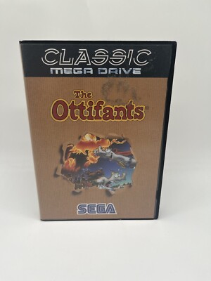 Sega Mega Drive Spiel THE OTTIFANTS mit OVP, ohne Anleitung