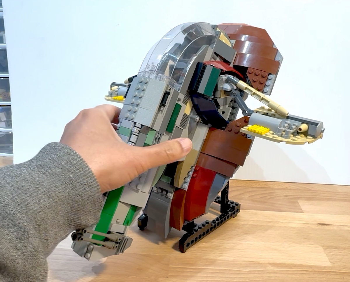 Display Stand: US Seller! 6209 Slave 1 Boba Fett 2nd Edition, 100