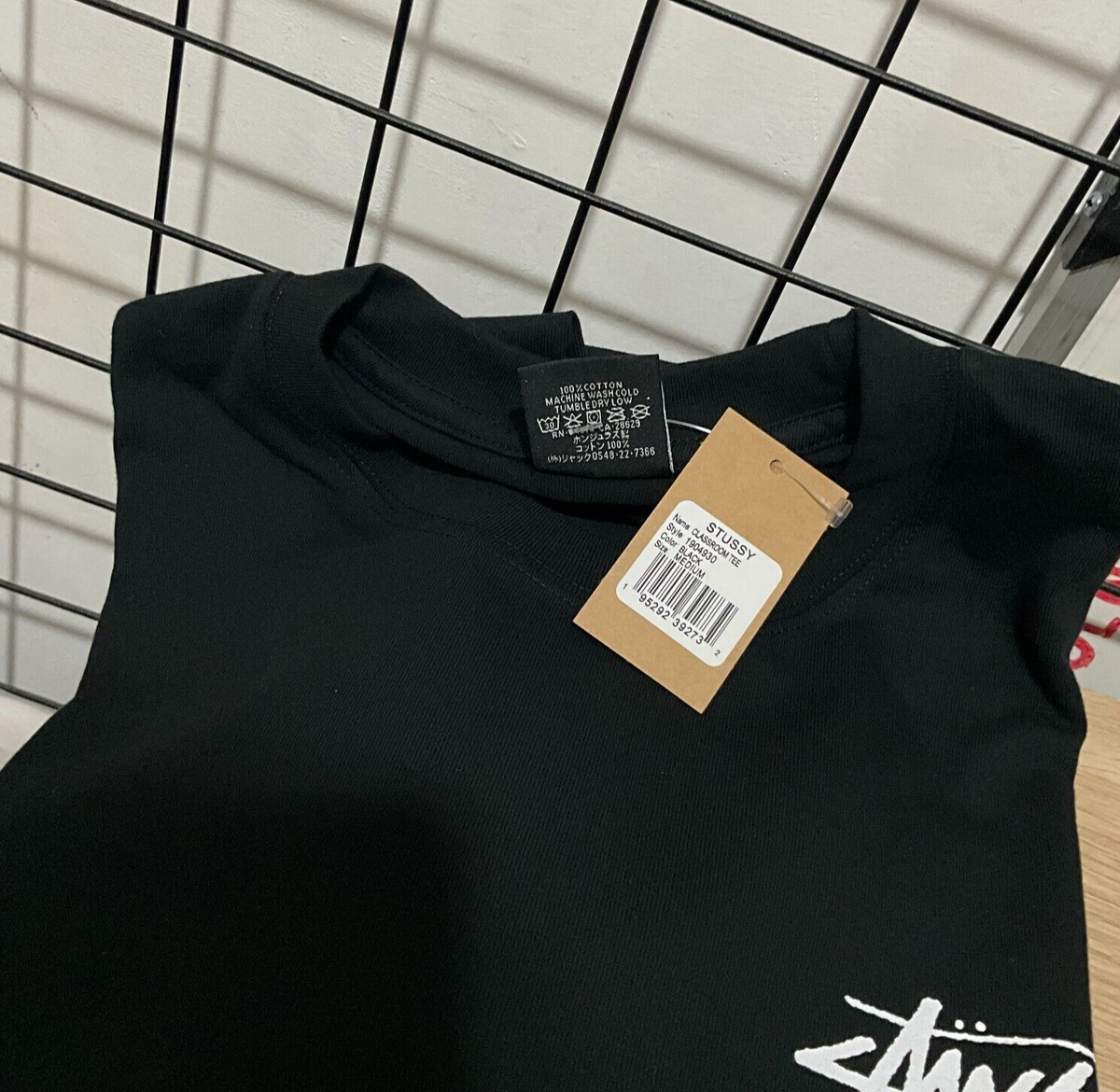 BRAND NEW STUSSY CLASSROOM TEE BLACK - M | eBay
